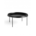 TULOU stolík Ø75, black
