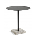 TERRAZZO TABLE stôl, Ø70 cm, anthracite