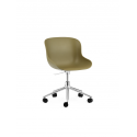 Hyg Chair Swivel 5W alu/olive