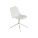 FIBER SIDE CHAIR otočná, natura white,white