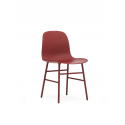 Form Chair steel/red