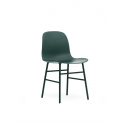 Form Chair steel/green
