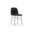 Form Chair chrome/black