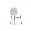 Form Chair chrome/white