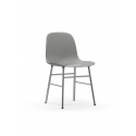 Form Chair chrome/grey