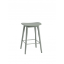 FIBER BAR STOOL, dusty green/dusty green