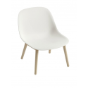 FIBER LOUNGE CHAIR, oak/natural white