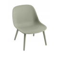 FIBER LOUNGE CHAIR, dusty green/dusty green