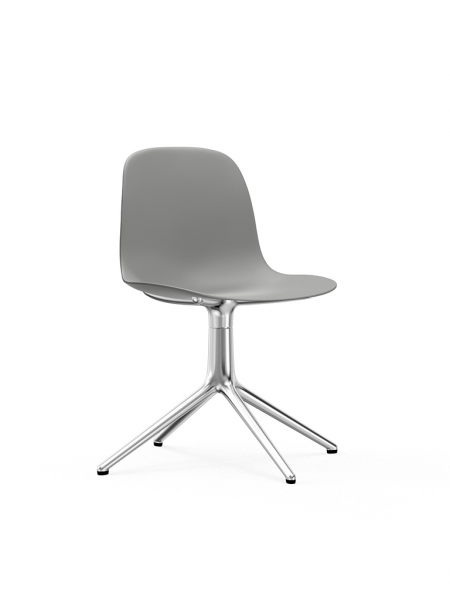 Form Chair Swivel 4L Alu stolička s centrálnou podnožou