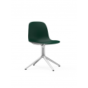 Form Chair Swivel 4L alu/green