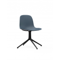 Form Chair Swivel 4L black/blue