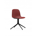Form Chair Swivel 4L black/red