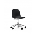 Form Chair Swivel 5W alu/black