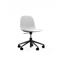 Form Chair Swivel 5W black/white
