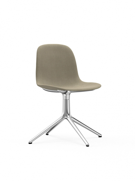 Form Chair Swivel 4L Alu Full Upholstery čalúnená stolička s centrálnou podnožou