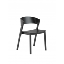 COVER SIDE CHAIR, black