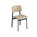 LOFT stolička, black/oak