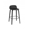 VISU barová stolička, black