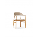 Herit Armchair oak/sand