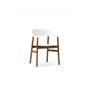Herit Armchair Smoked oak/white