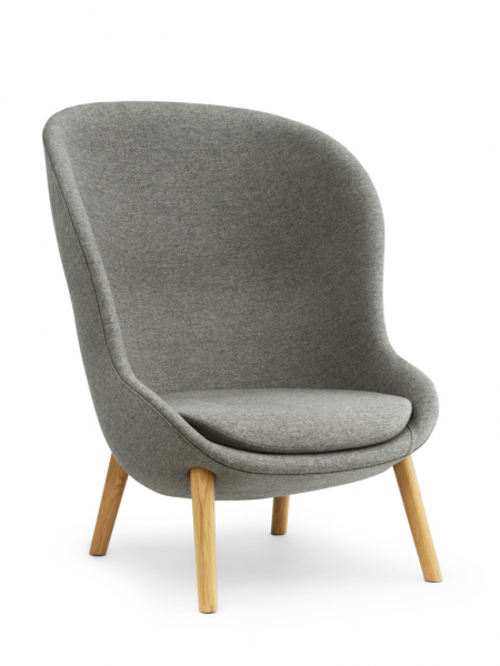 Hyg Lounge Chair High Oak - kreslo