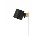 Rise Wall Lamp EU čierna