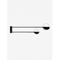 Leaves Wall Lamp black