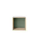 MINI STACKED, M, oak/dusty green