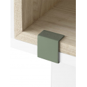 STACKED svorky,  dusty green