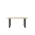 70/70, 170 cm, oak-black