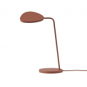 LEAF stolová lampa, cooper brown