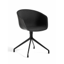 AAC 20 front jedálenská/ kancelárska stolička black/ REMIX 183