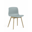 AAC 12, jedálenská stolička oak/dusty blue