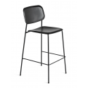 SOFT EDGE 90 BAR STOOL LOW black