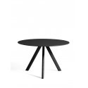 CPH 20 ROUND D120 black base/black linoleum