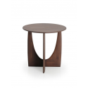 GEOMETRIC príručný stolík, teak