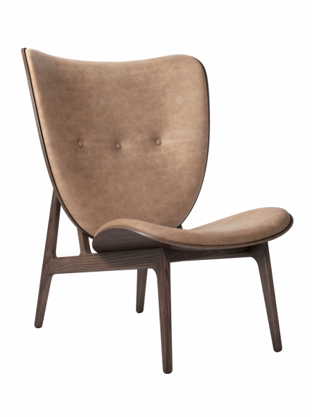 ELEPHANT LOUNGE CHAIR FRONT UPH., kreslo 