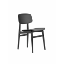 NY 11 CHAIR no upholstery black