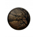 BLACK TREE wooden tray, L