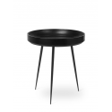 BOWL TABLE konferenčný stolík M, black