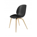 BEETLE stolička, wood base, oak/black