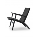 CH25 LOUNGE CHAIR black 