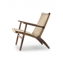CH25 LOUNGE CHAIR oiled walnut nature