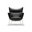 CH445 WING CHAIR Thor 301 black