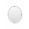 NIMBUS MIRROR Ø110 bronzed brass