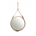 ADNET CIRCULAIRE, Ø58 cm, tan leather
