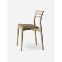 CABIN CHAIR LEATHER VIPP481 light oak sand leather