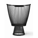 FAN CHAIR black