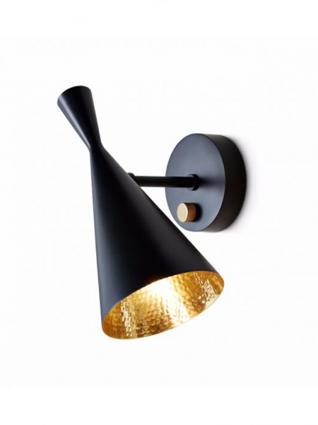 BEAT WALL LAMP black