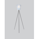 OSLO WOOD FLOOR LAMP blue/black